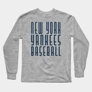 NY YANKEES Baseball Long Sleeve T-Shirt